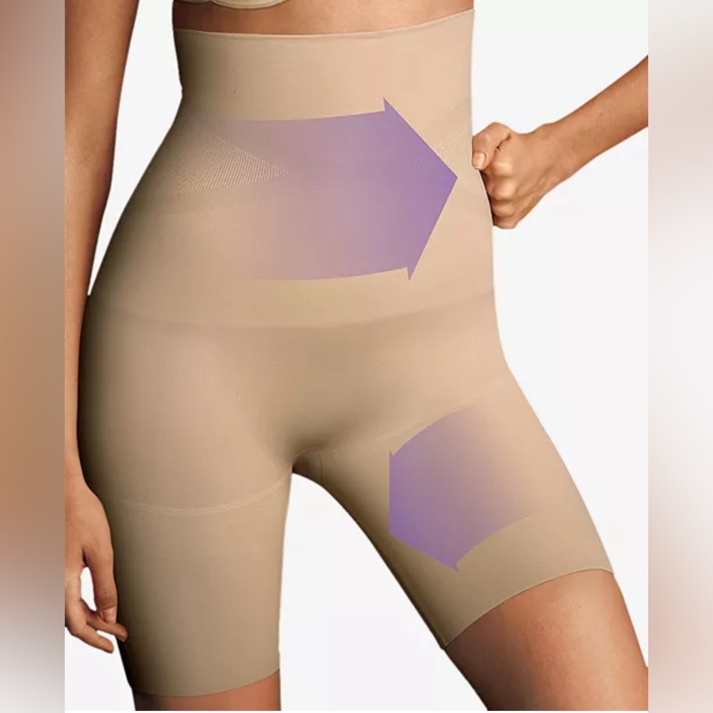 Maidenform
Women's Ultra Tummy-Control Seamless High Waist Thigh Slimmer 12622 - Picture 5 of 6